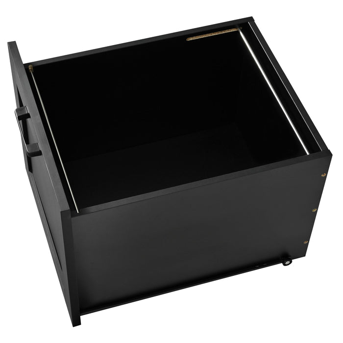 Farmhouse Computer Desk With Hutch