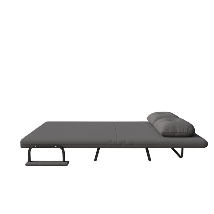 5 In 1 Convertible Sofa Bed For 2 With Adjustable Backrest