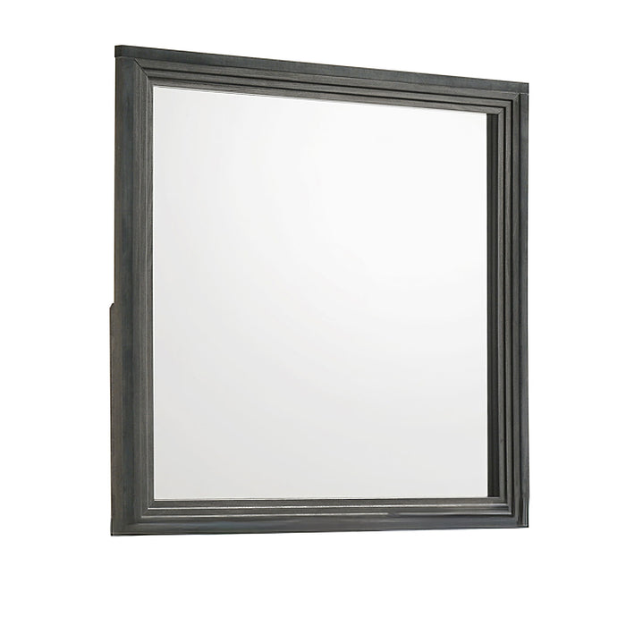 Colorado - Square Mirror (Dresser Not Included) - Charcoal