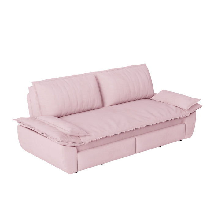 Queen Pull Out Sofa Bed, 3 In 1 Convertible Sleeper Sofa