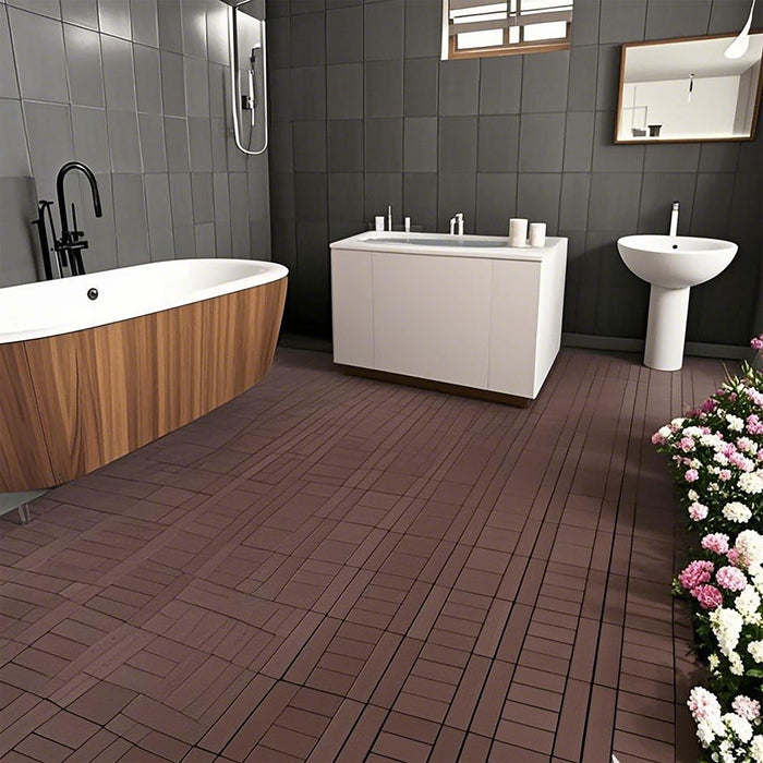 H Style Diy Module Interlocking Patio Deck Tiles