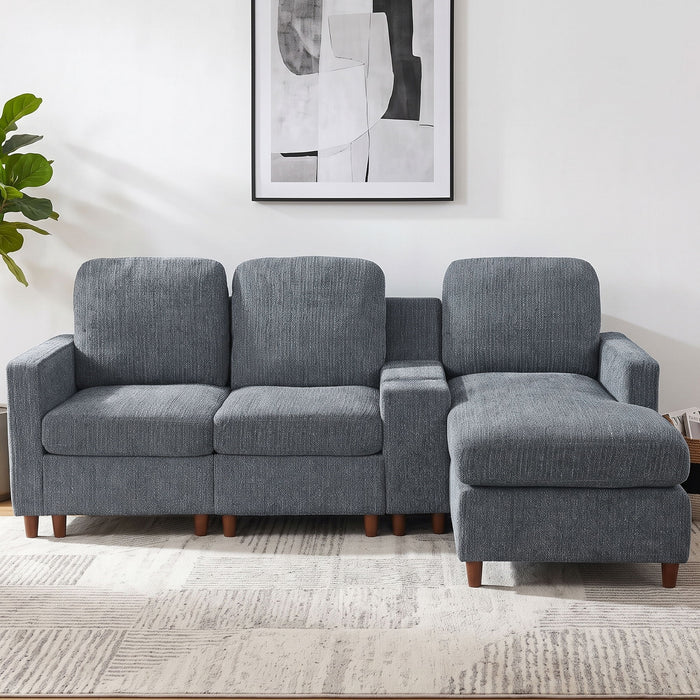 L - Sectional Sofa With Reversible Chaise