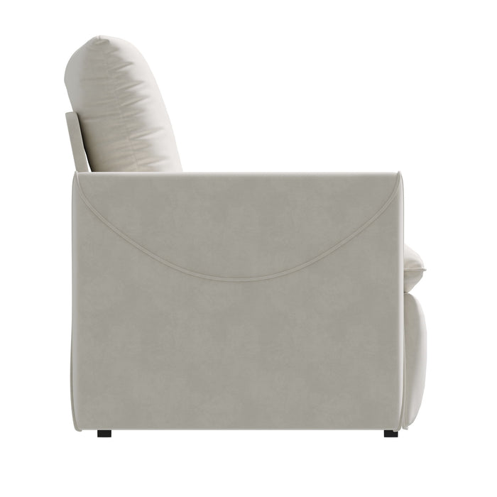 Pull Out Sofa Bed, 3 Seat Convertible Sleeper Sofa With 2 In 1 Pillow And Blanket Set