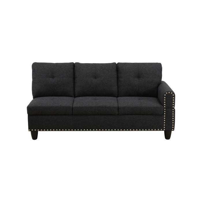 L - Shaped Sectional Sofa With Movable Left Chaise