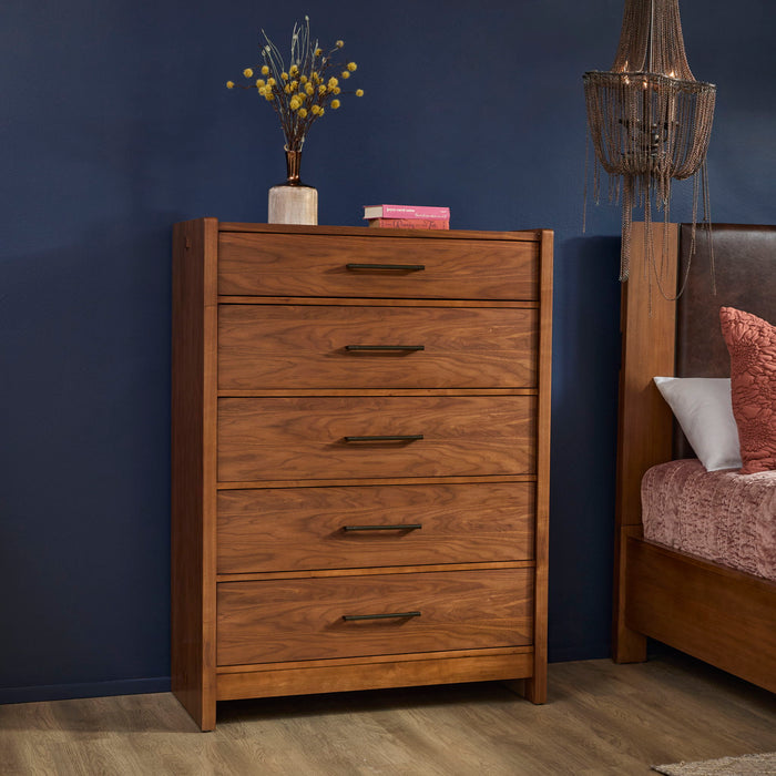 Lincoln - Drawer Chest - Warm Walnut