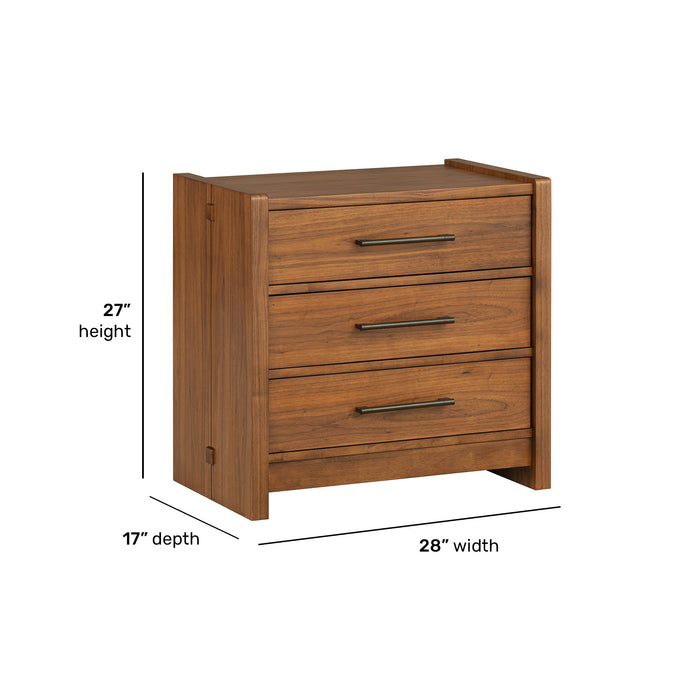 Lincoln - Nightstand - Warm Walnut