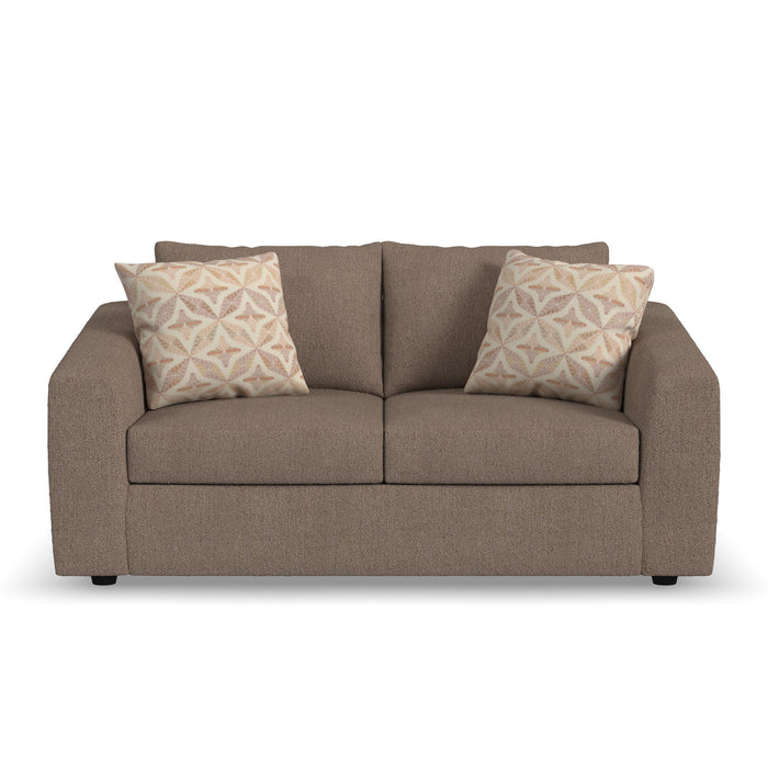 Chevy - Fabric Loveseat - Brown