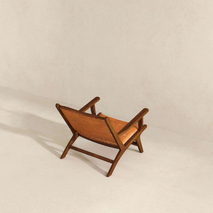 Daniel - Arm Chair - Brown / Tan