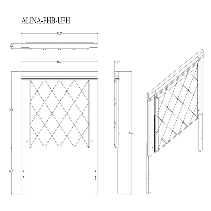 Adalid - Contemporary Bed With LED Lights