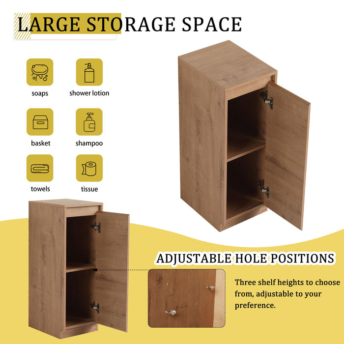 Freestanding Storage Cabinet, Soft Close Doors