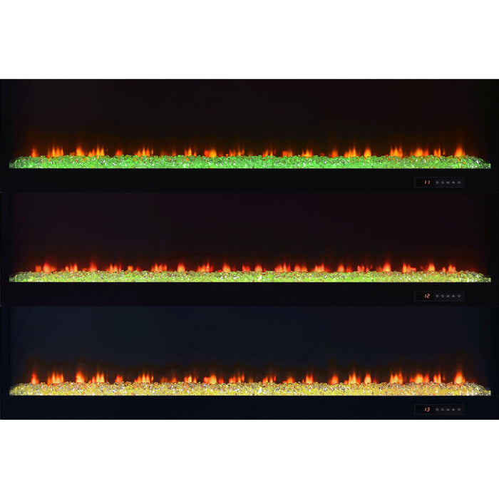TV Stand Fireplace Console With Bluetooth Speaker