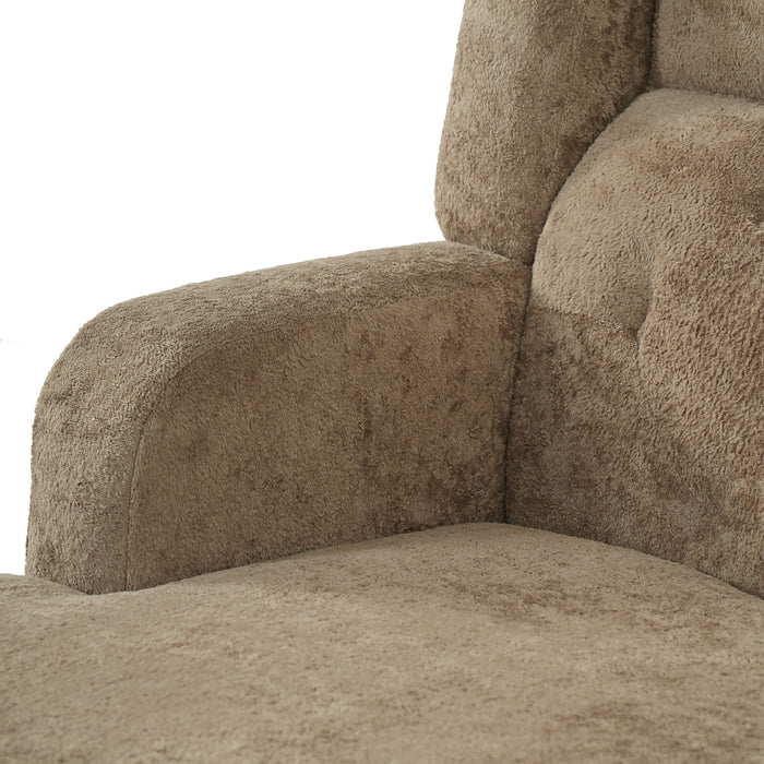 Modern Tufted Upholstered Accent Chair For Living Room