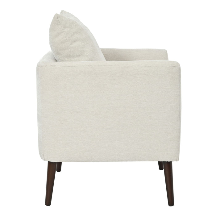 Modern Accent Upholstered Armchair With Pillow