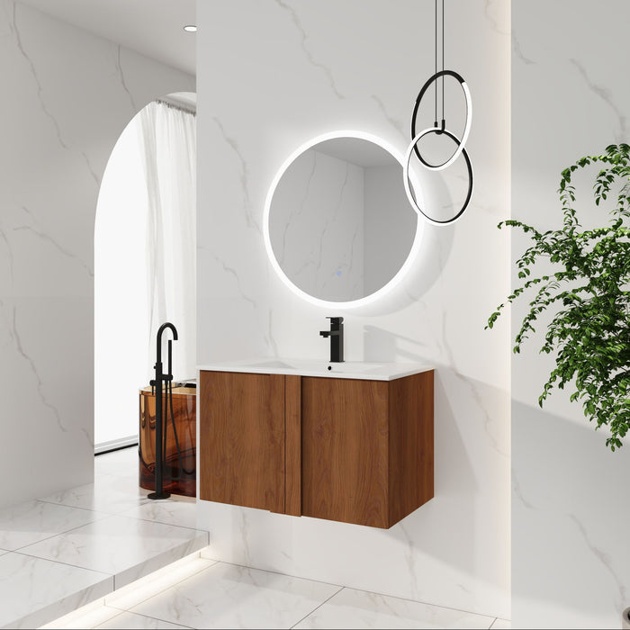 Floating Bathroom Vanity With Sink Combo