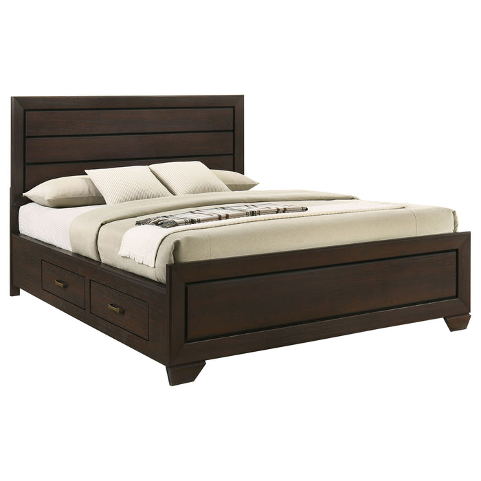 Holmgren - Panel Bed With Side Drawers