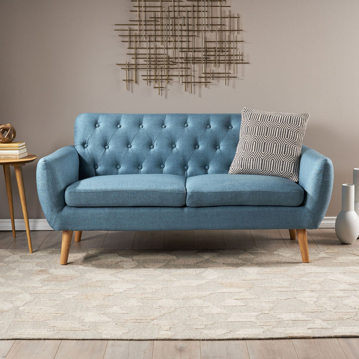 Mid - Century Tufted Loveseat