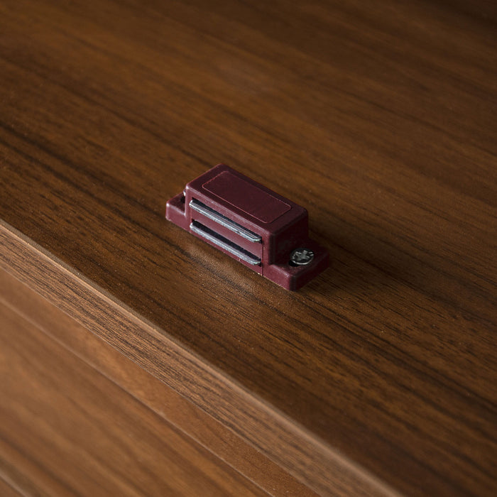 4 Door Storage Cabinet With 1 Drawer, With 4 Adjustable Inner Shelves