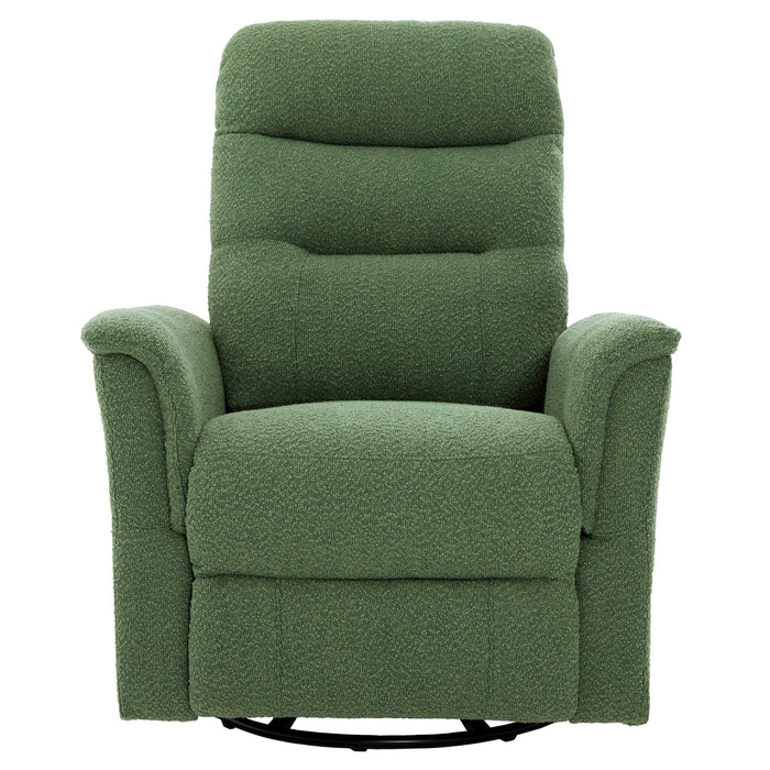 Manual Recliner Chair With 8 Point Massage And Swivel Function
