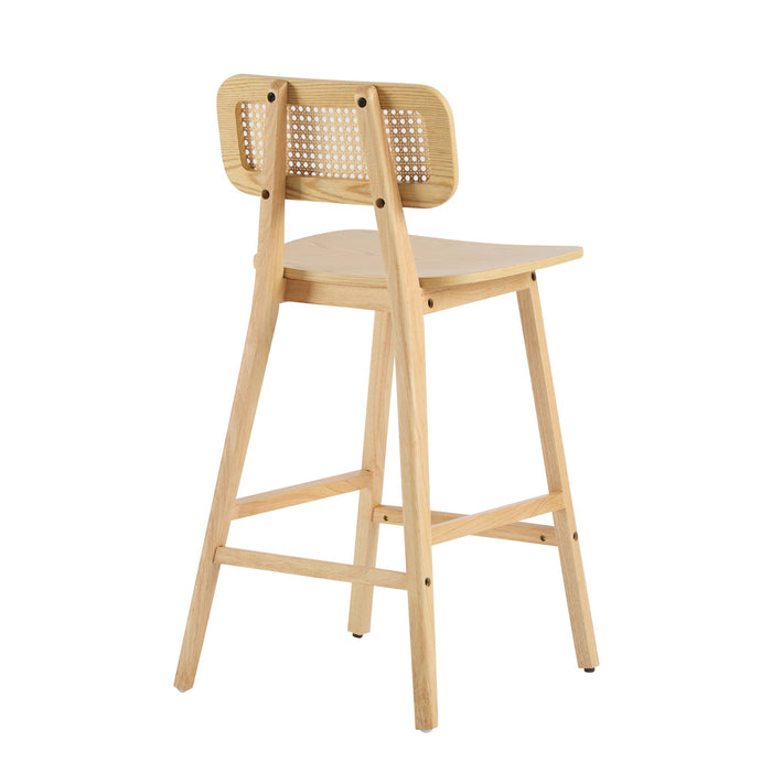 Bari - Indoor Wood Barstool (Set of 2)