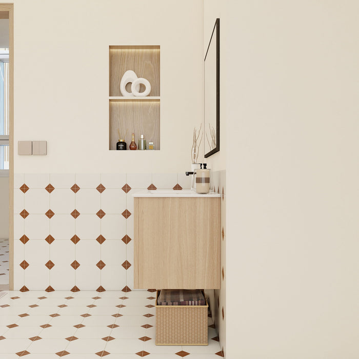 Floating Bathroom Vanity With Sink Combo