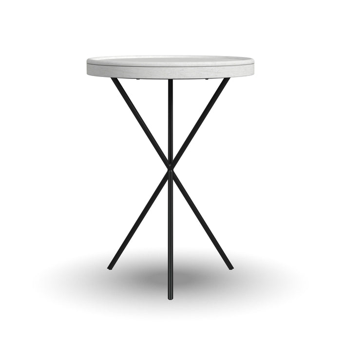 Melody - Chairside Table - White