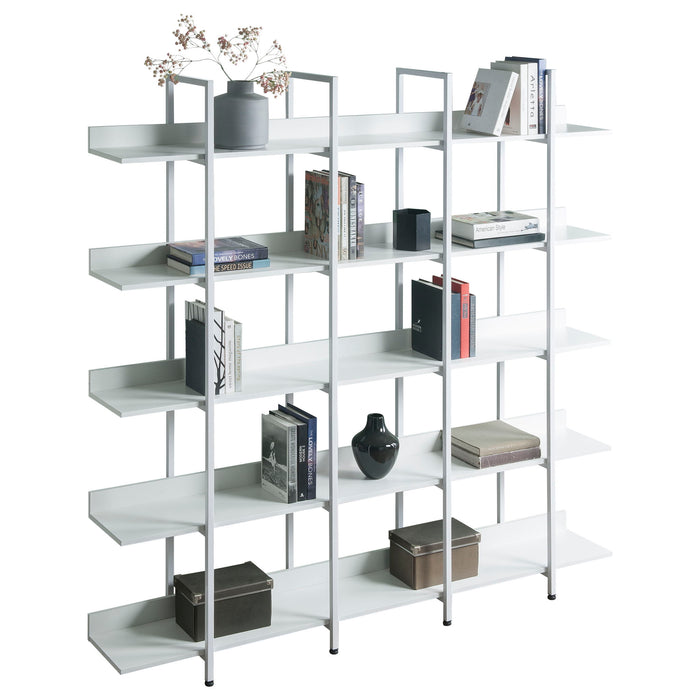 Vintage Industrial 5 Tier Bookcase