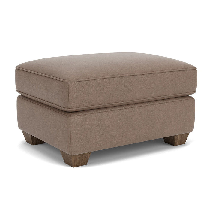 Carson - Ottoman, Heavy Thread Stitching