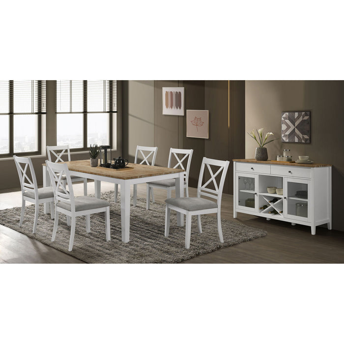 Prager - 2 Door Dining Sideboard - White