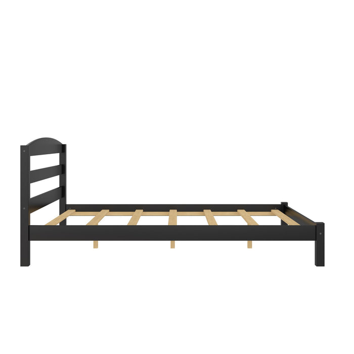Leighton - Full Size Platform Bed, Low Profile Design - Black
