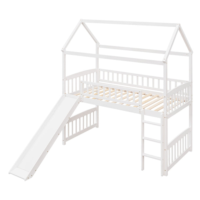 Loft Bed With Slide