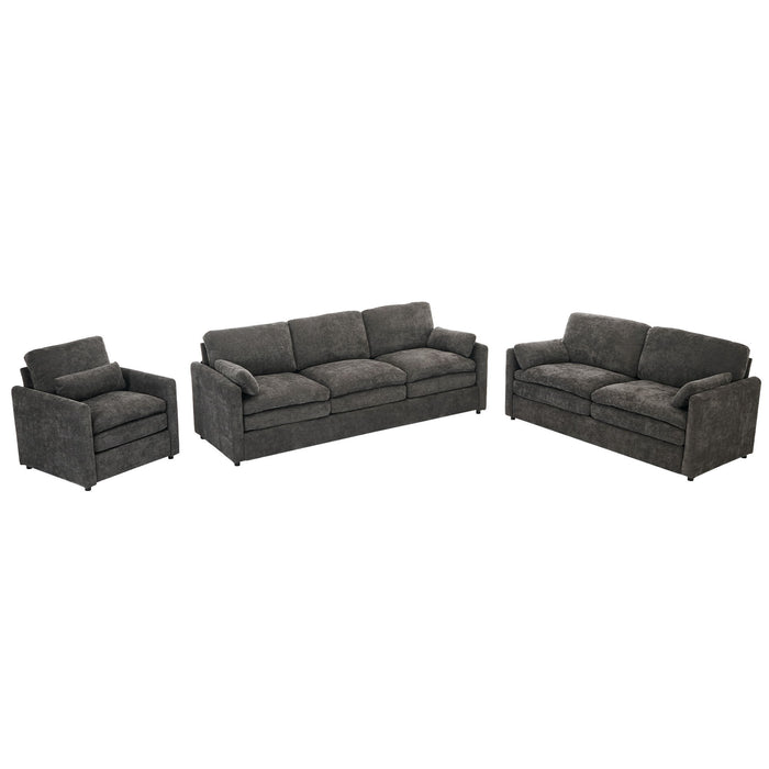 Cozy Sofa Set Oversized Comfy Cloud Sofa With Double Cushion