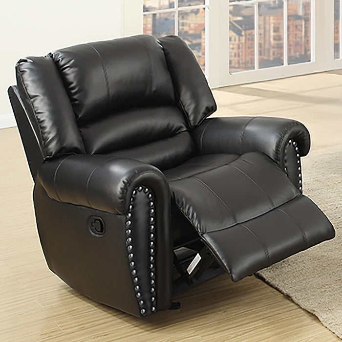 Modern Living Room Set With Nailhead Trim