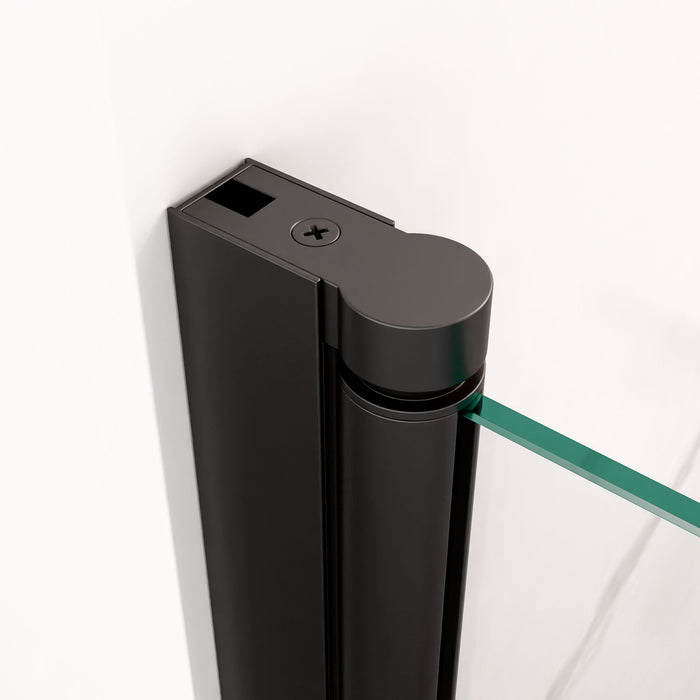 Semi Frameless Circular Pivot Shower Door With 1 / 4" Sgcc Tempered Glass