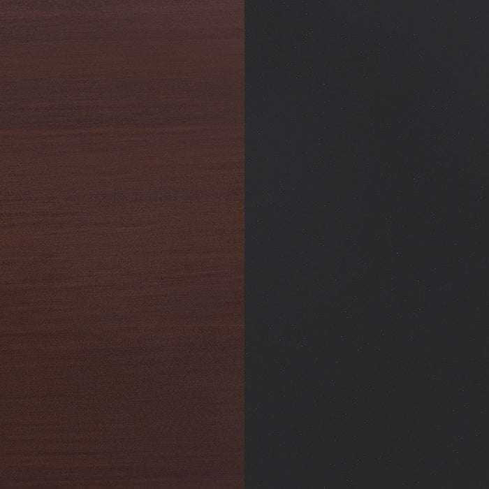 Tova - 2 Drawer Side Table With Shelf - Dark Brown