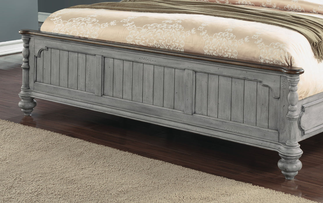 Plymouth - King Poster Footboard - Gray