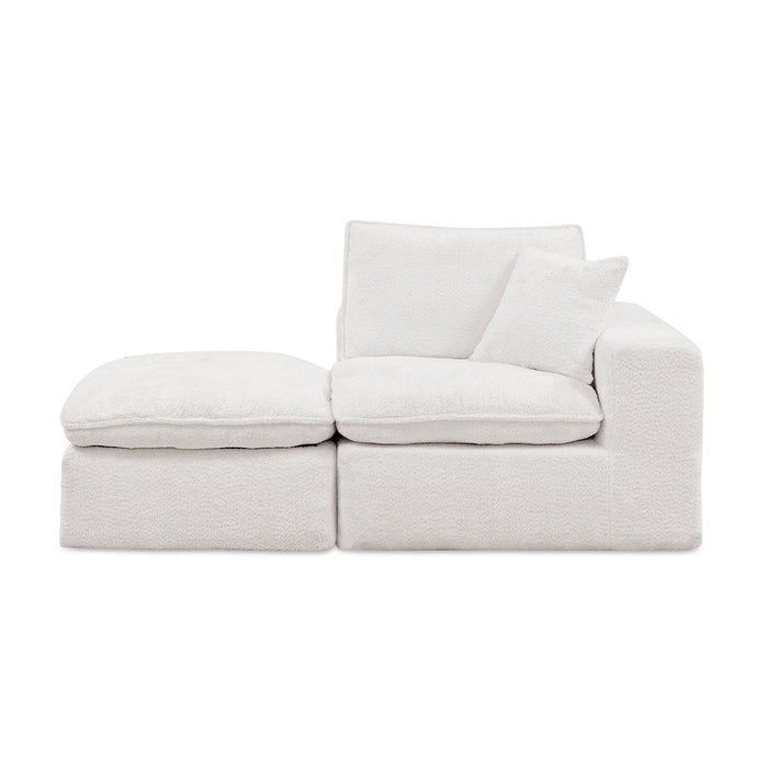 Sectional Sofa With Moveable Ottoman