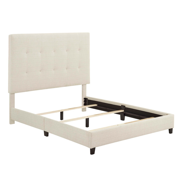 Tufted Upholstered Platform Bed