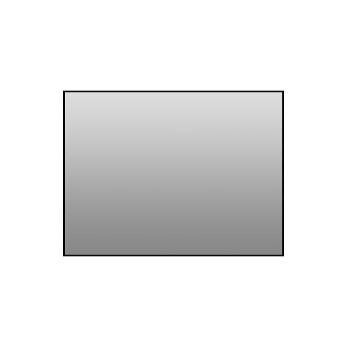 Framed Wall Mirror For Bathroom - Black