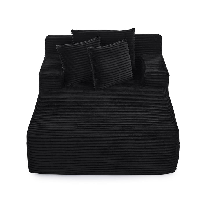 Modern Single Lazy Sofa Lounge Chair With High Density Foam