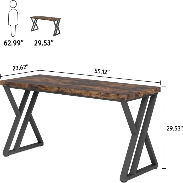 Writing Desk With Z-Shaped Legs
