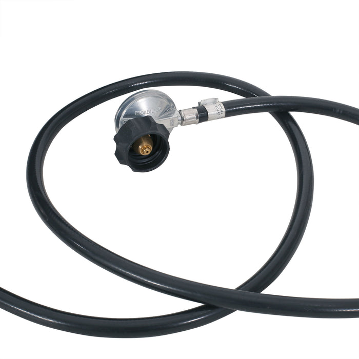 Modern Lightweight Concrete Outdoor Circular Fire Pit 50,000 Btu