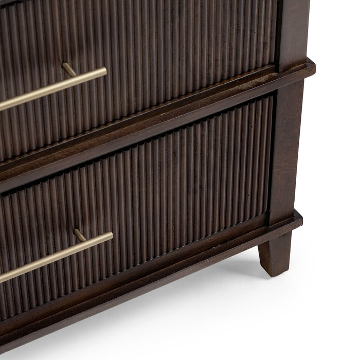 Westlake - 2-Drawer Nightstand - Kona Brown