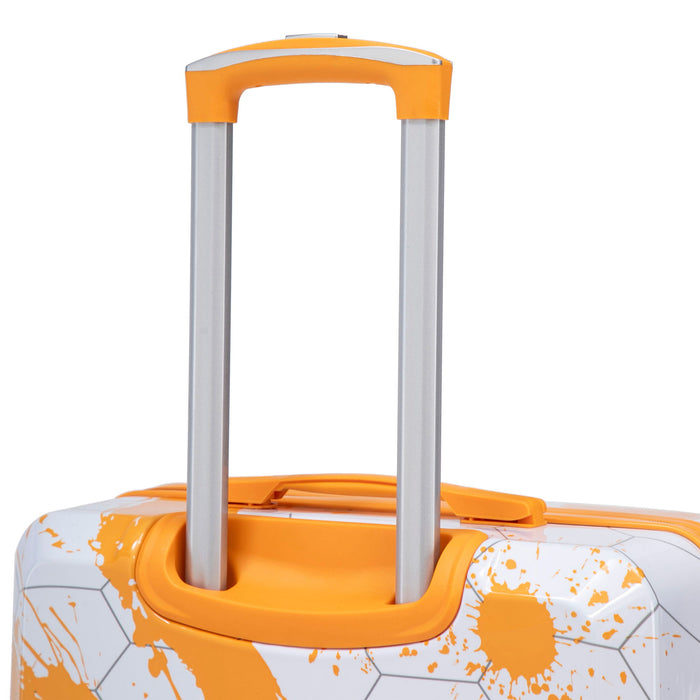 3 Piece With Combination Lock And Silent Wheels