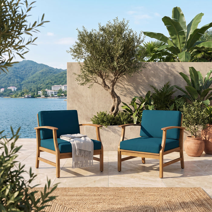 Perla - Contemporary Club Chair With Water Resistant Cushionі