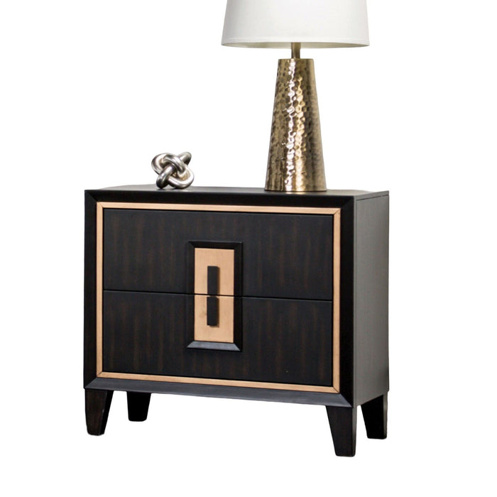 Bedside Nightstand - Espresso