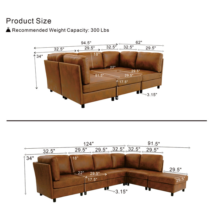 Modern Modular Sofa For Living Spaces