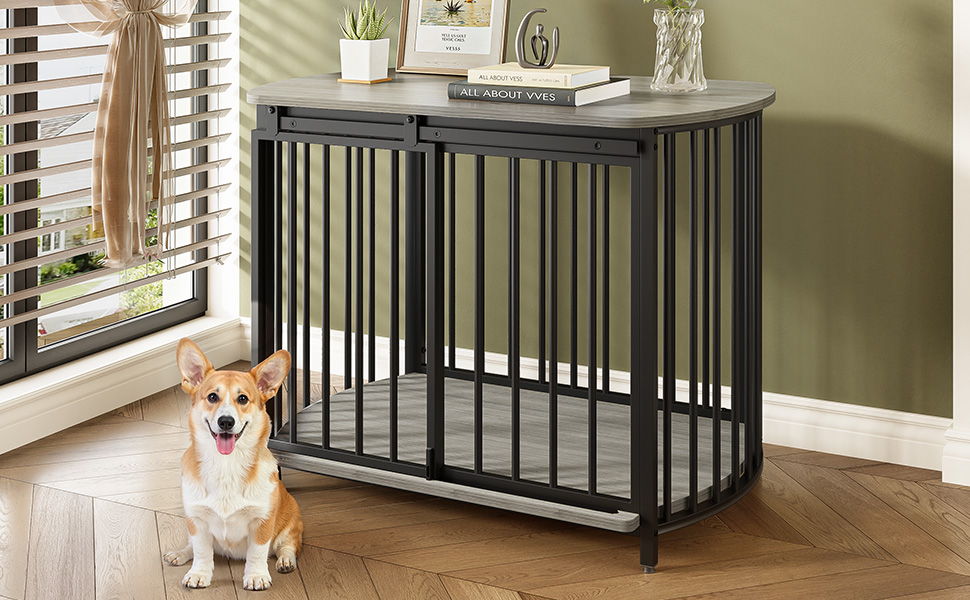 Furniture Style Dog Crate For Small And Medium Dogs
