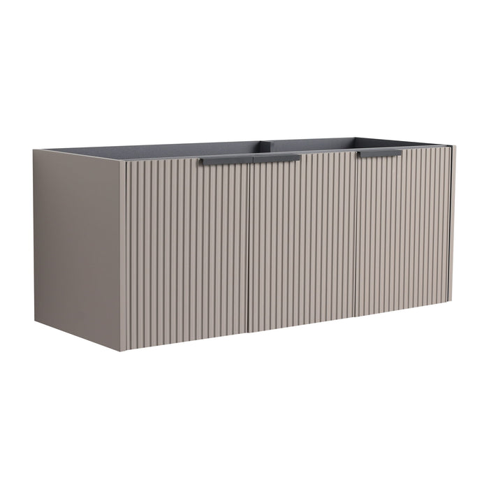 Contemporary Wall Mounted Bathroom Vanity With Soft Close Doors