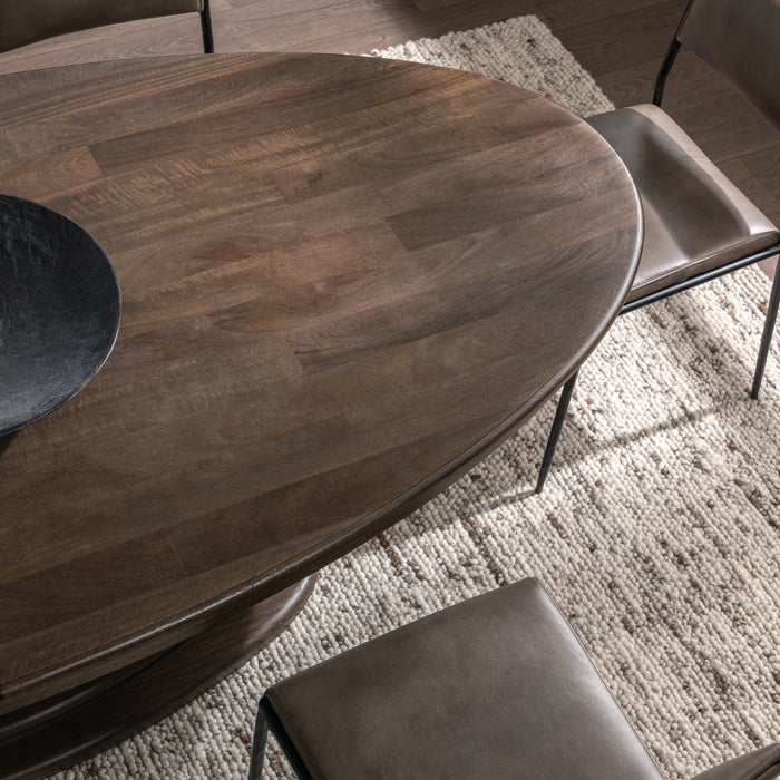 Brookside - Oval Dining Table - Cocoa Brown