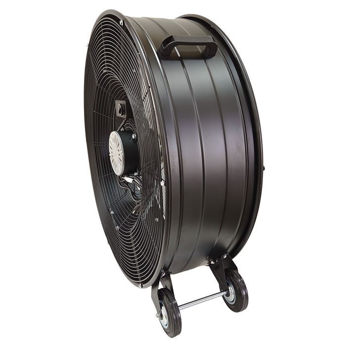 Velocity Drum Fan With 2 Speed - Black